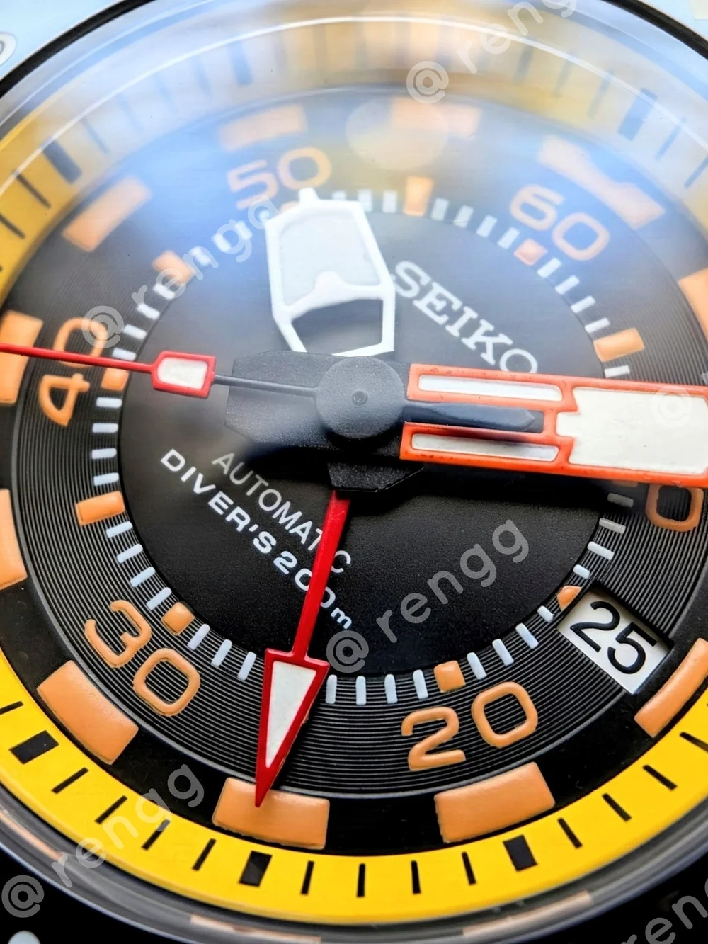 47mm Titanium Seiko GMT Tuna Canned Men's Automatic Diver Mod Watch Sapphire